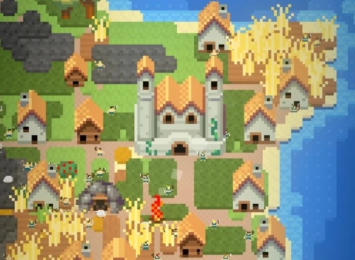 Небольшое королевство людей Super WorldBox