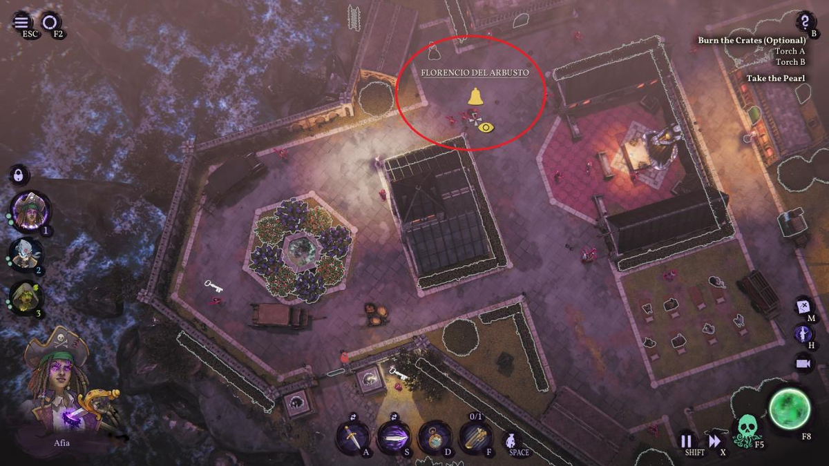 ✅Этот гайд по игре Shadow Gambit: The Cursed Crew поможет вам найти всех разработчиков на разных картах. При игре вам следует нажать «h», чтобы выделить врагов и видеть их имена.-42