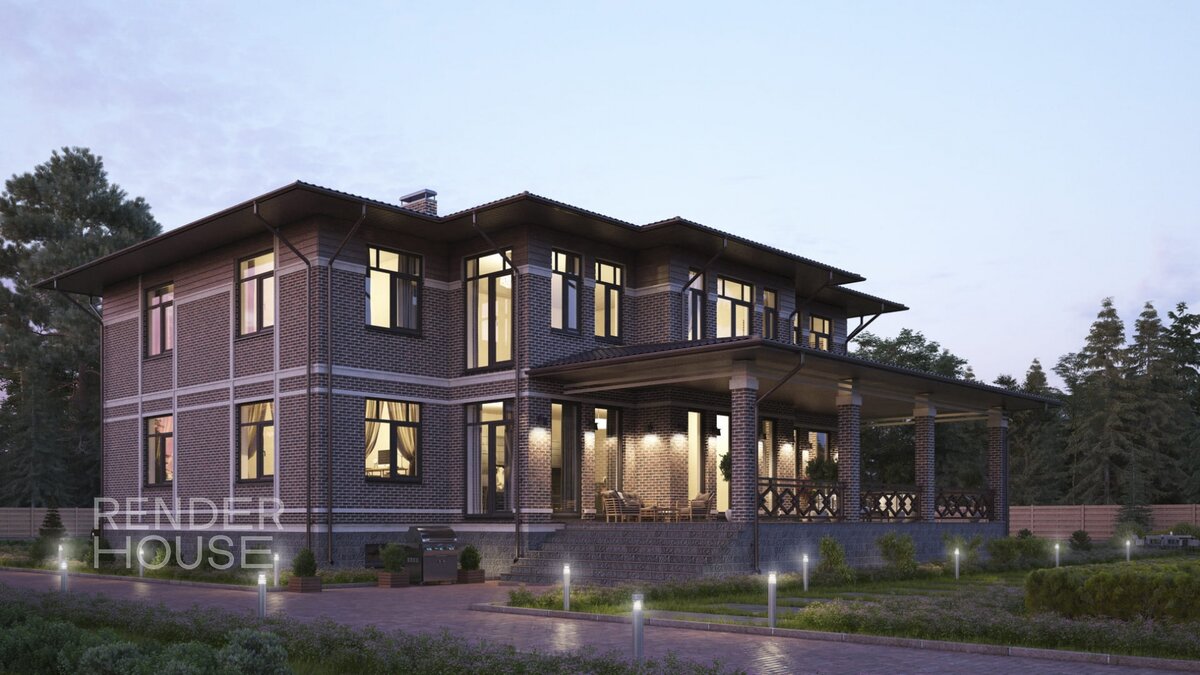 Проект ШТЕНДАЛЬ, Render House