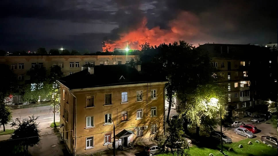 Фото: РИА Новости📷Атака беспилотников на аэропорт в Пскове