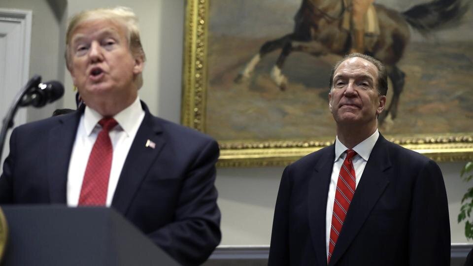 Президент США Трамп предложил Малпаса в феврале в качестве нового главы Всемирного банка