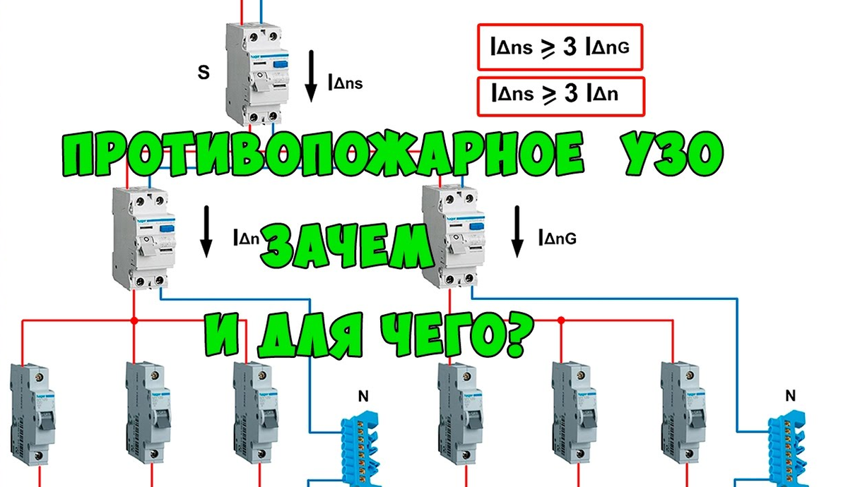 Противопожарное УЗО, зачем оно нужно и как выбирается | Энергофиксик | Дзен