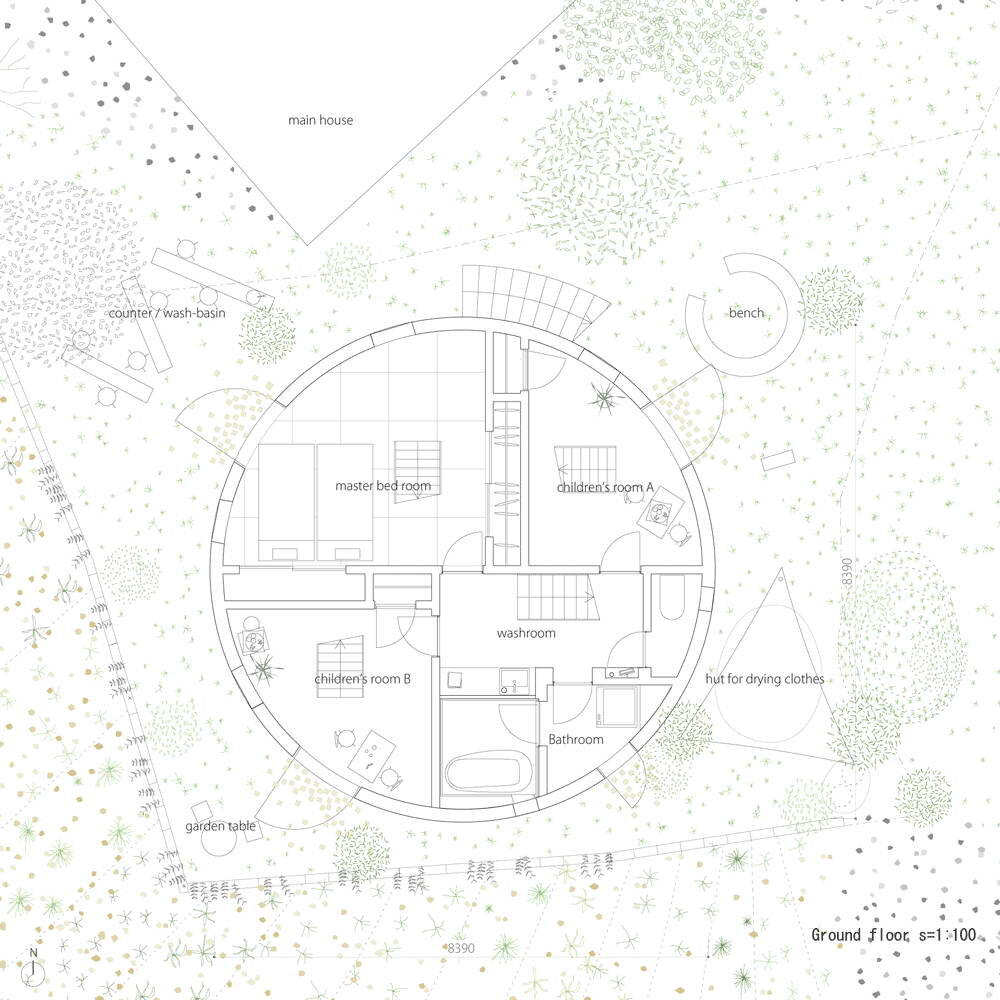 Необычные дома мира: круглый дом в Японии | Частная Архитектура | Дзен