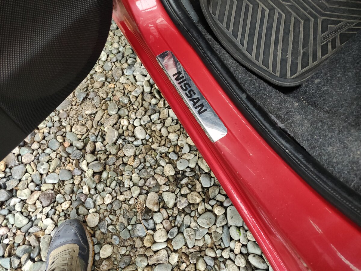 Накладка на заднем "пассажирском" проеме