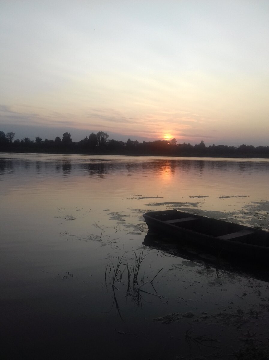 Закат на Оке