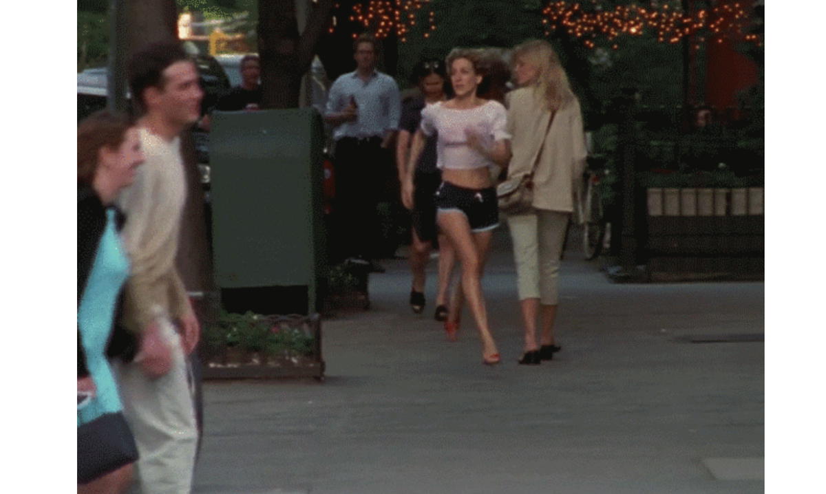 кадр из сериала "Sex and the City"