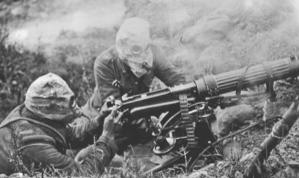 *фото солдат в противогазах времен первой мировой войны