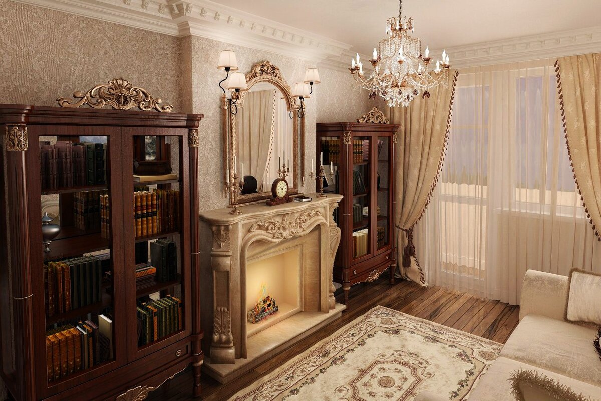 Стиль классицизм / Фото: paevskiydesign.ru