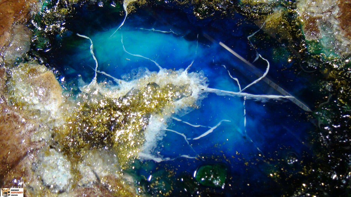 Интерьерная картина на бетоне "Друза Агарти"