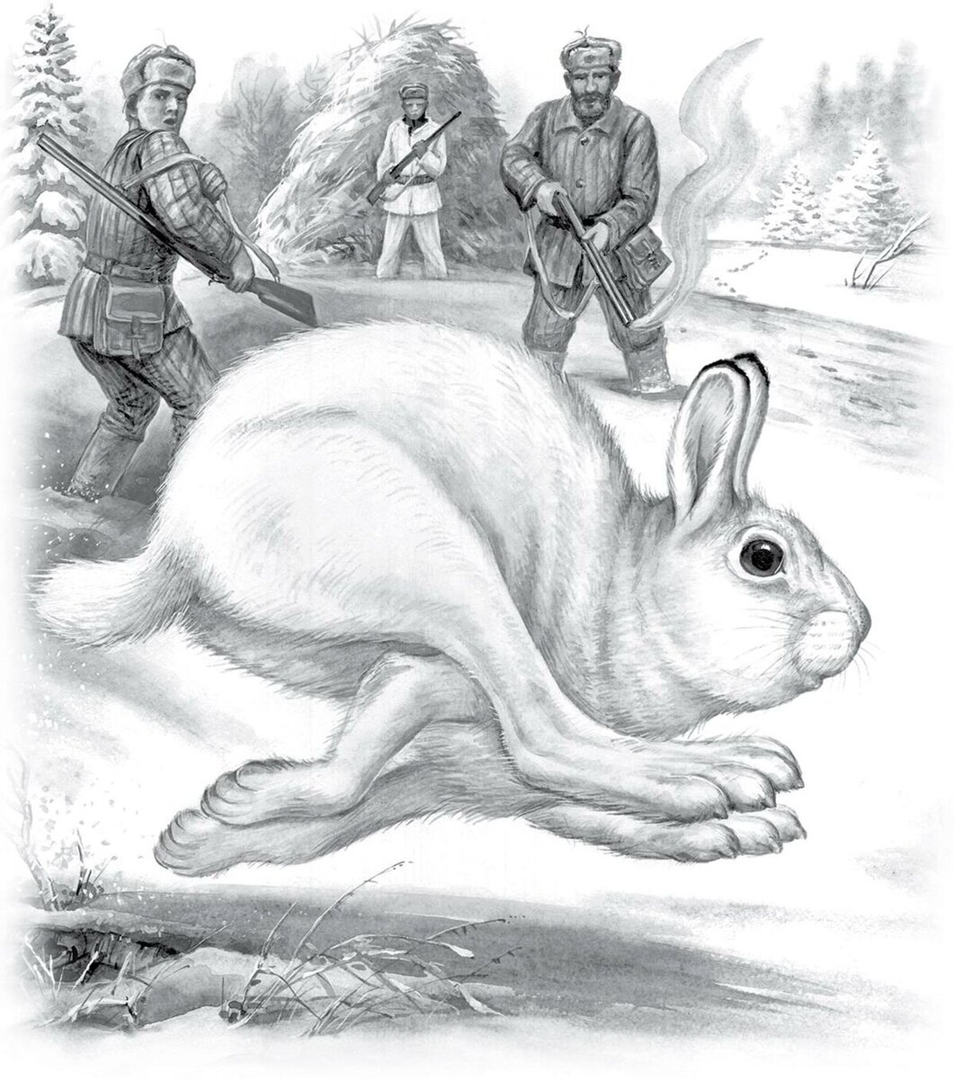 Рисунок батарейный заяц