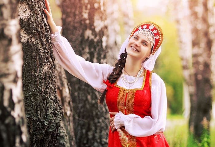 История русского свадебного наряда
