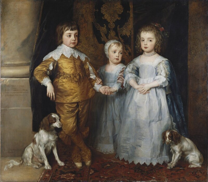 Антонис ван Дейк. Дети Карла  I 