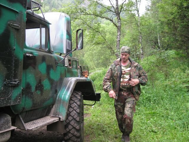 начало дороги на Каракольские озера