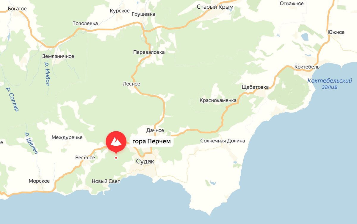 Городской округ Судак, Республика Крым, Россия 44.859135, 34.928818