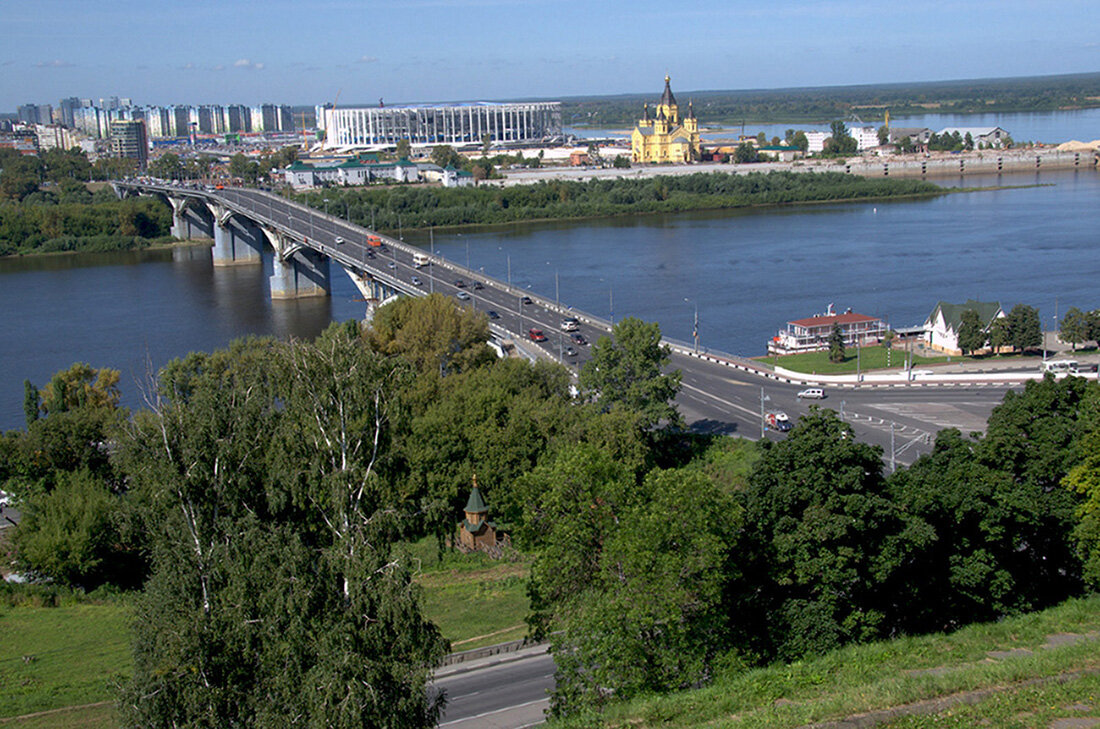 Мосты н новгорода