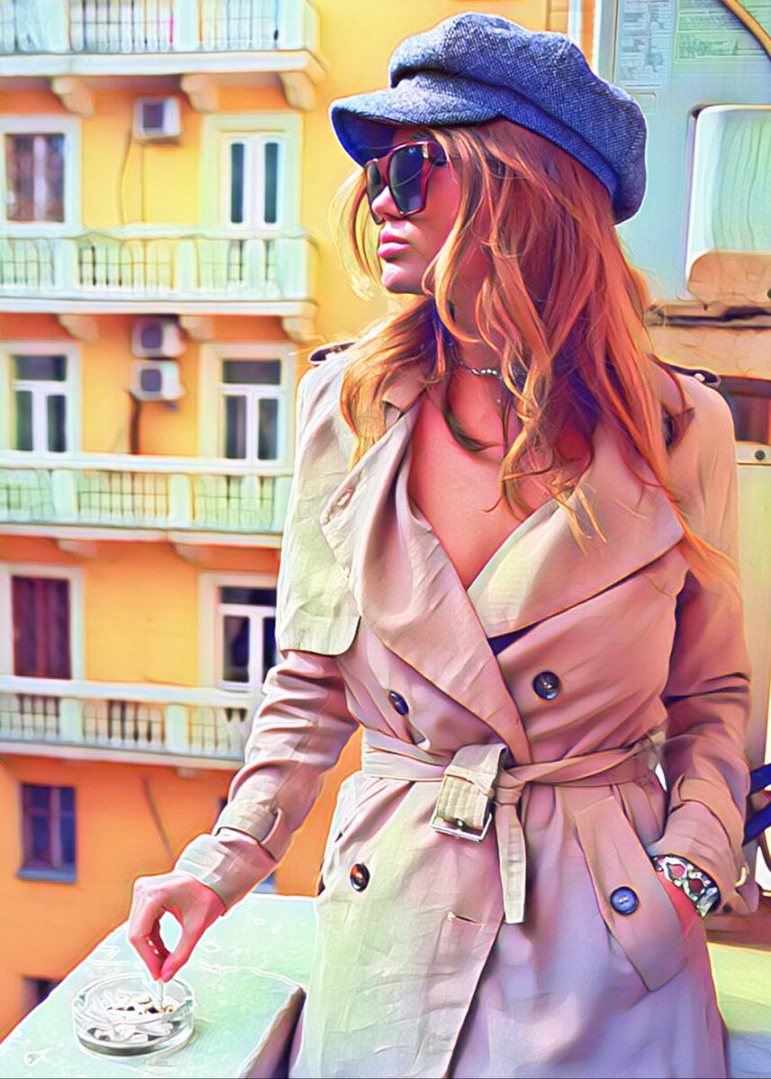 Model: Dasha Chernysheva. Foto: ©Aaron Thorn