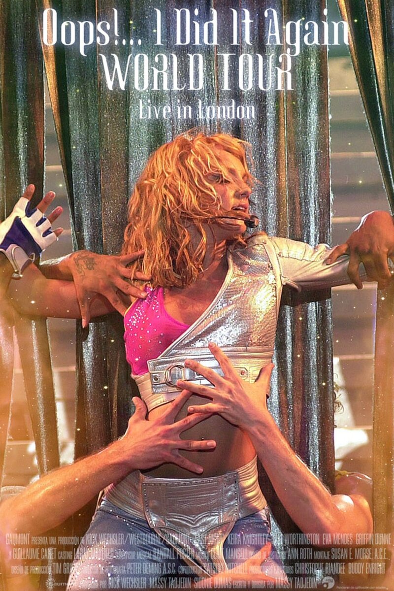 Афиша мирового турне Oops, I Did It Again (2000).