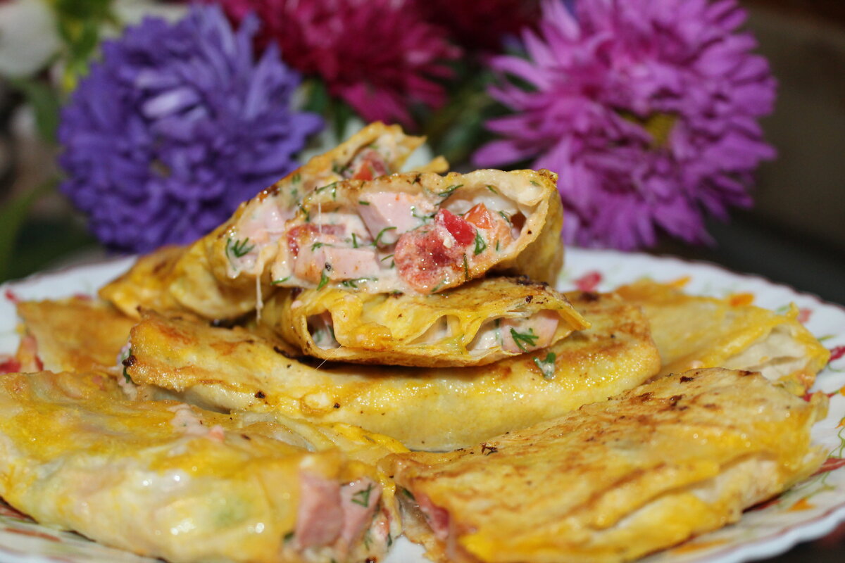 Лаваш с начинкой