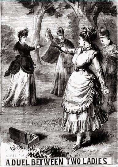 Три истории о женских дуэлях XIX века