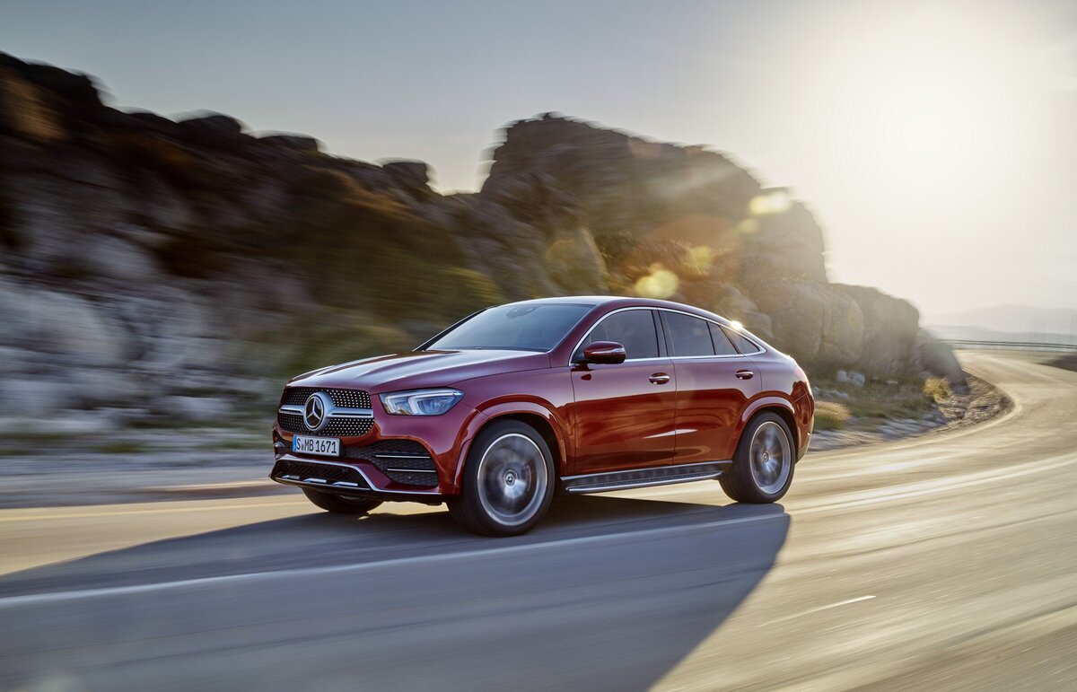 Mercedes gle coupe фото