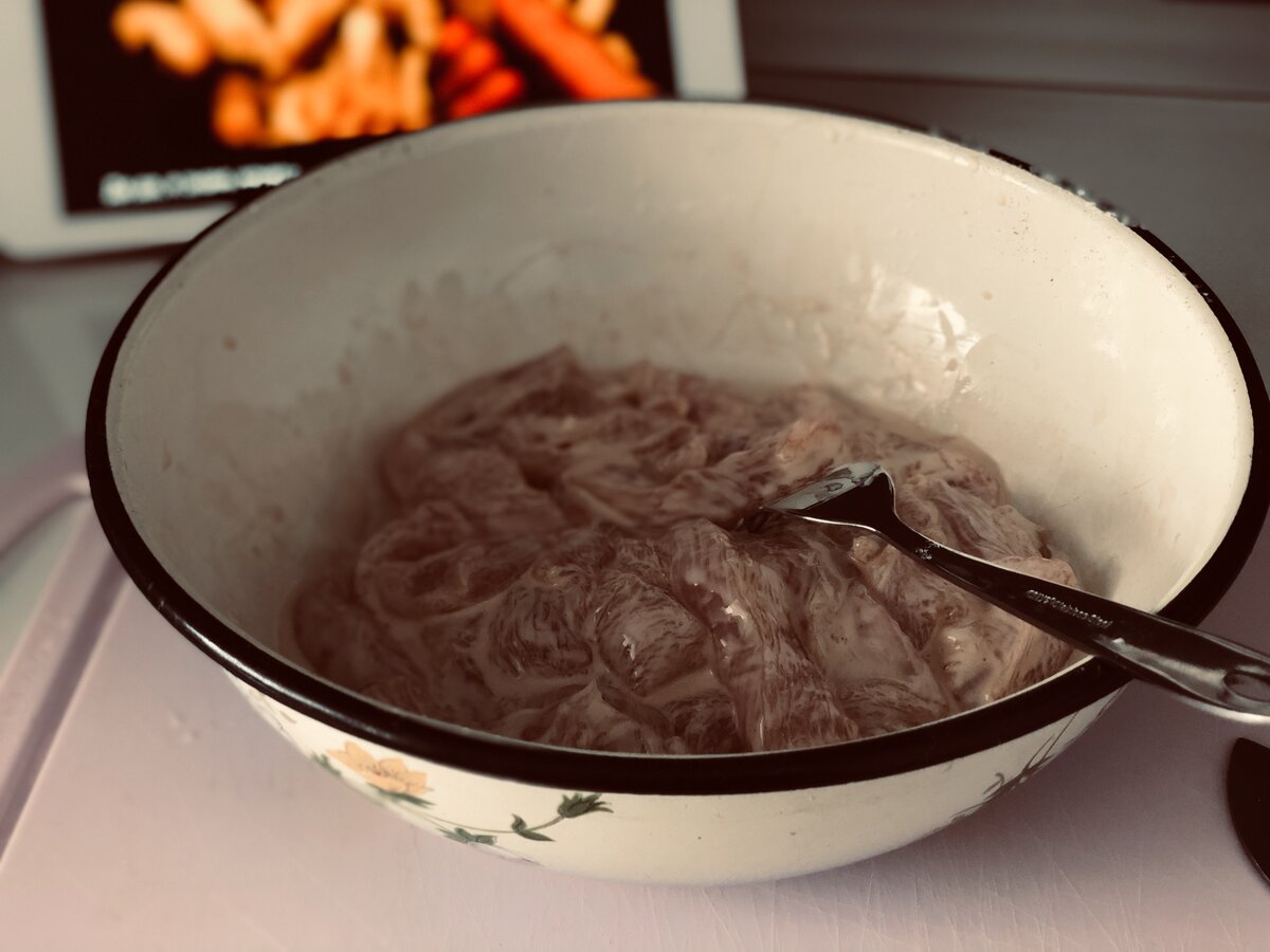 Курочка по-китайски. За уши не оттащишь.