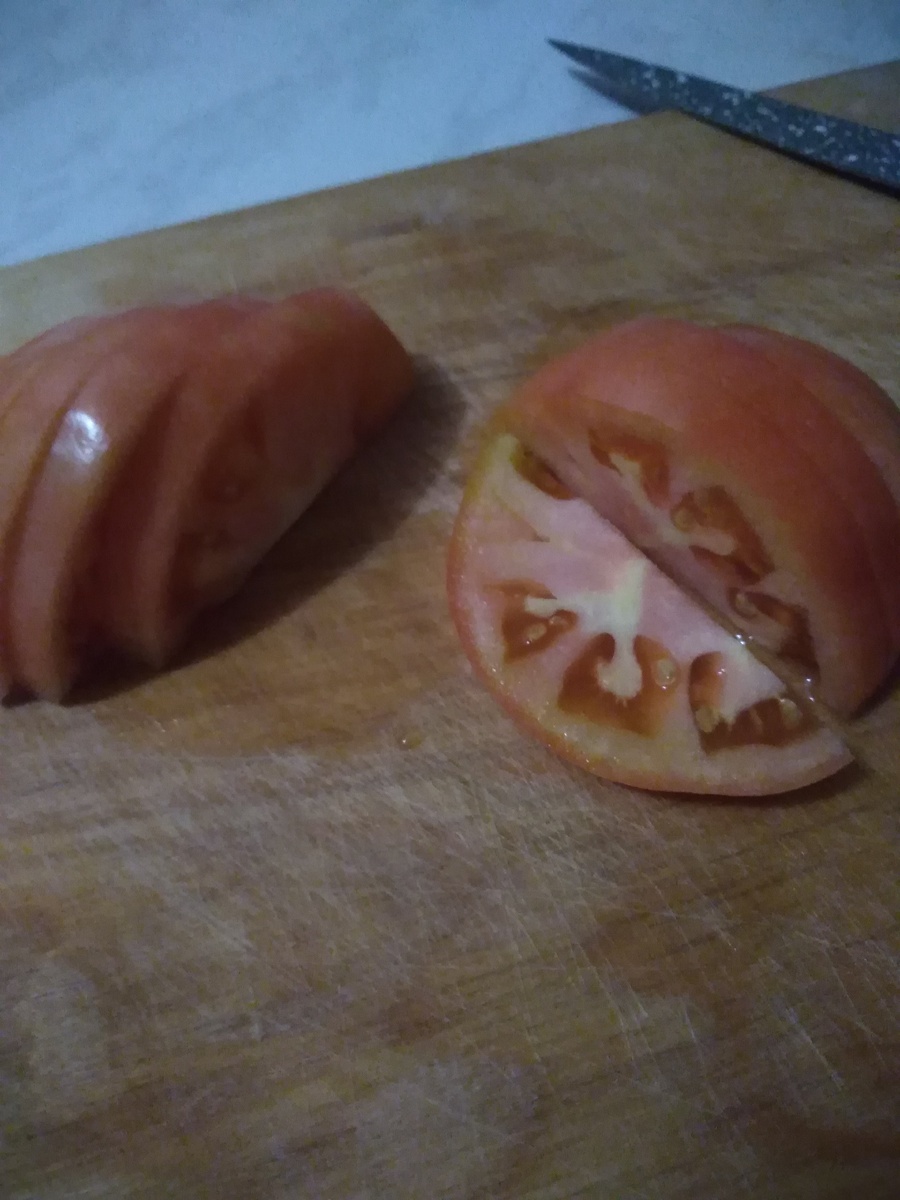 Помидоры дольками