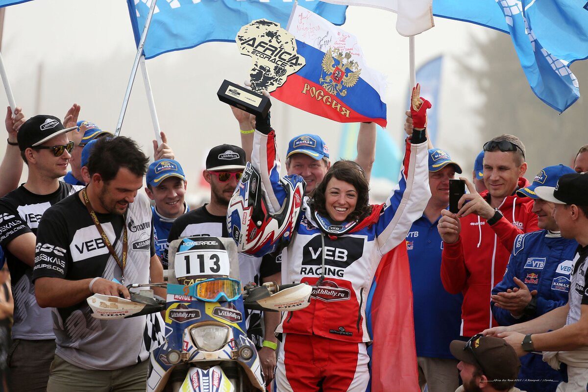 Финиш ралли марафона Africa Eco Race 2015