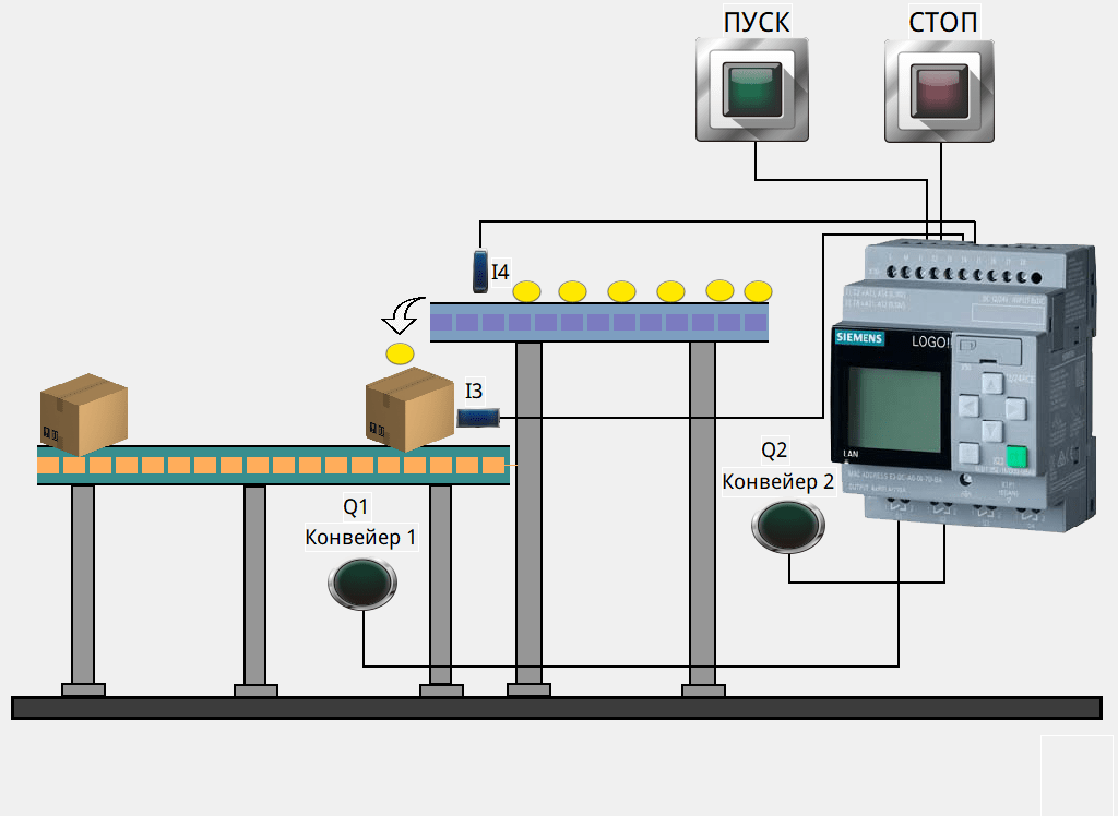 Siemens logo 230rc схема подключения