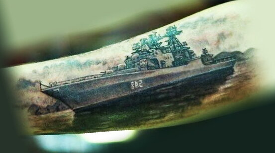 Тату ВМФ: фото татуировки, эскизы и значение