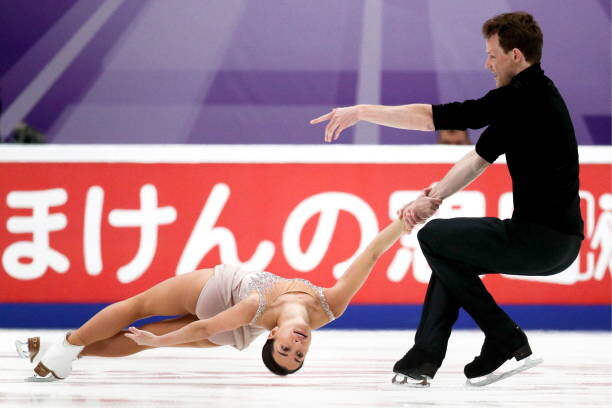 Ксения Столбова и Андрей Новоселов , короткая программа на Rostelecom Cup 2019