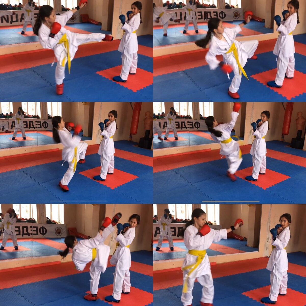 Karate WKF удары