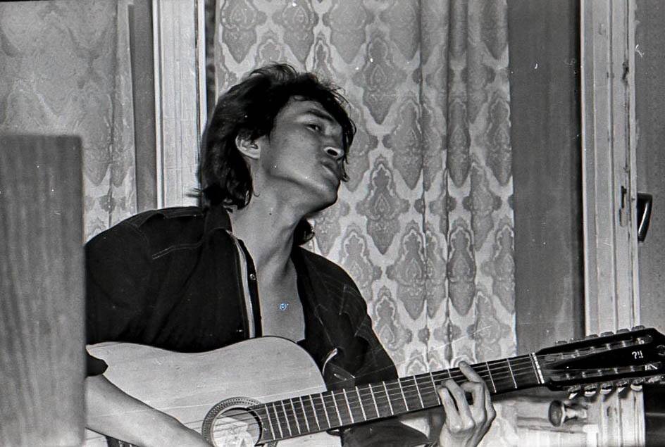 Виктор Цой. фото - Г. Горин