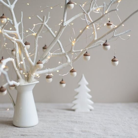 Новогодний декор от manikyrsha.ru - ленты, ветки, цветы, искусственный снег, новогодние украшения