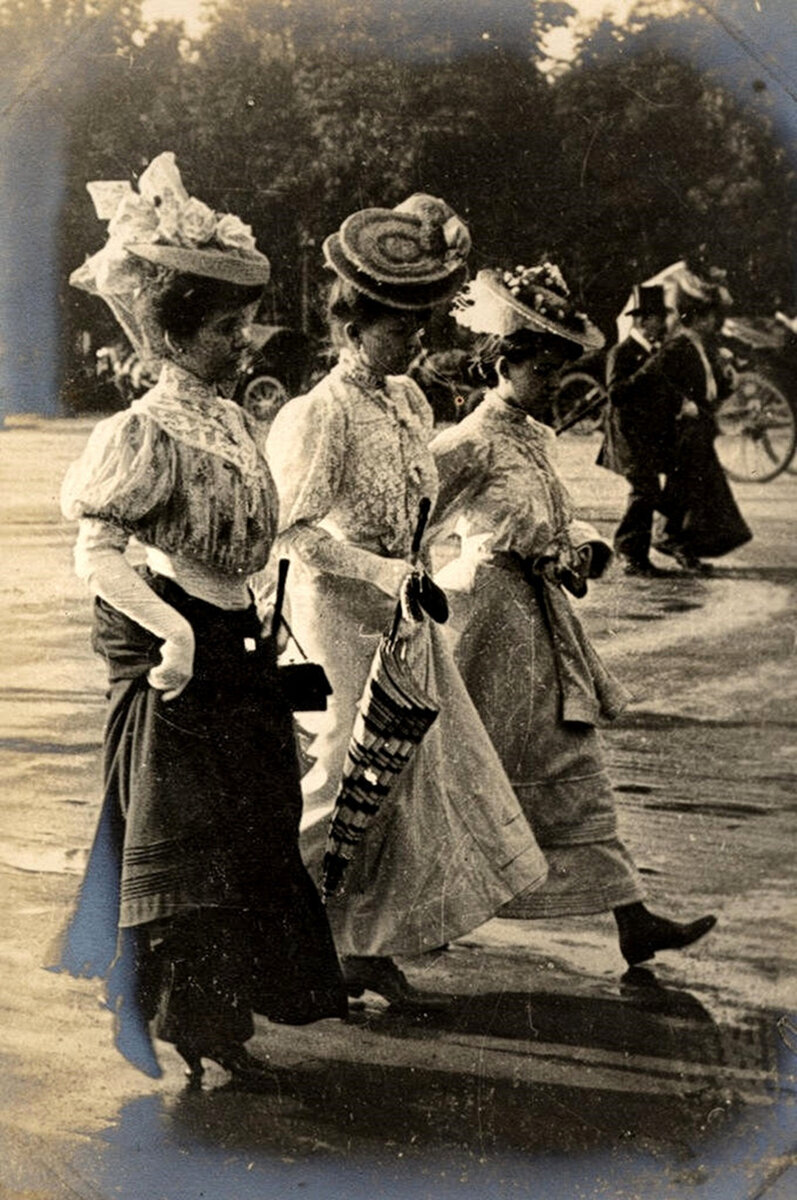 Фото начало 19 века. Эдвардианская эпоха Лондон. Мода 1900 Англия. Уличная мода 1906. Edward Linley Sambourne (1844-1910). Мода 1900-х во Франции.