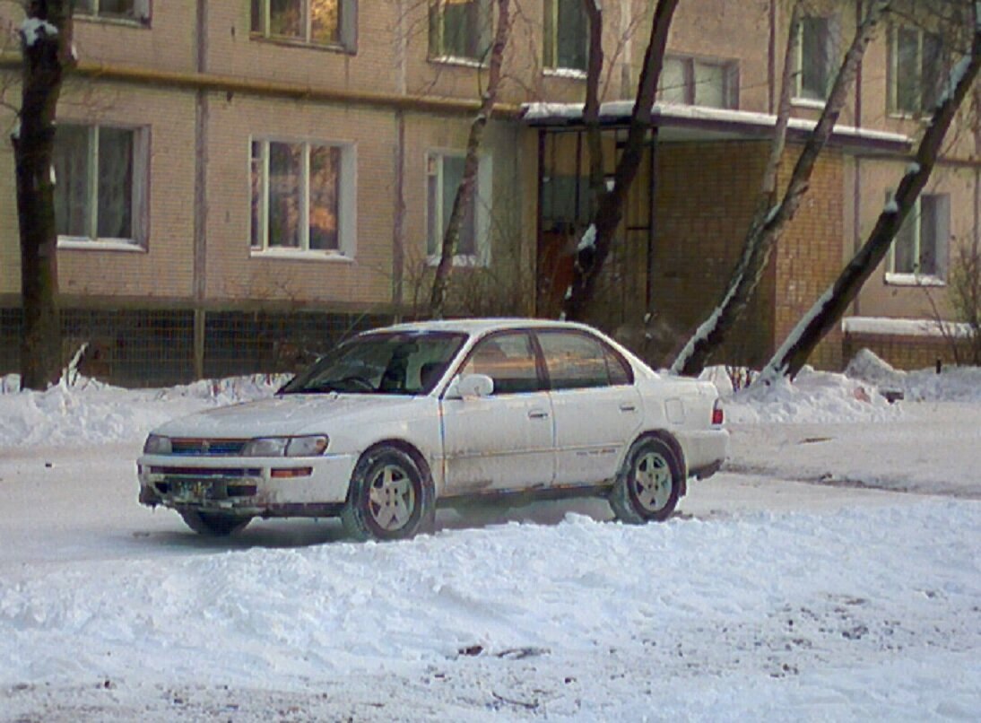 Необычная история прибретения в 1992 году моей первой иномарки Toyota  Corolla, 