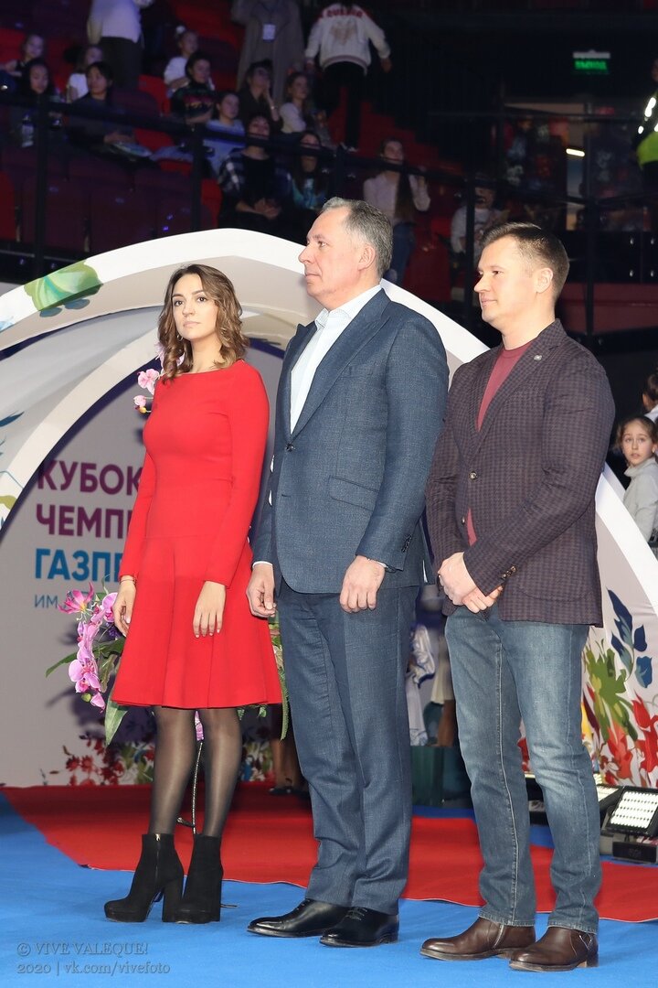 Евгения Канаева на открытии этапа Гран При Москва 2020, фото Vive Valequei