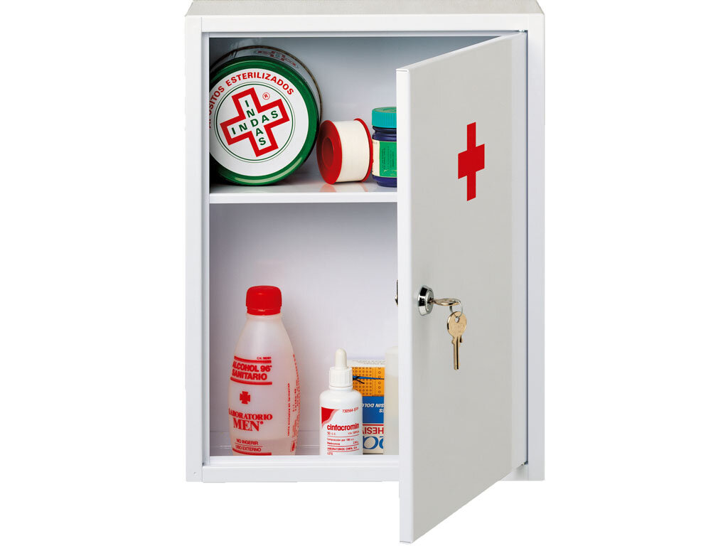 Пример навесной аптечки