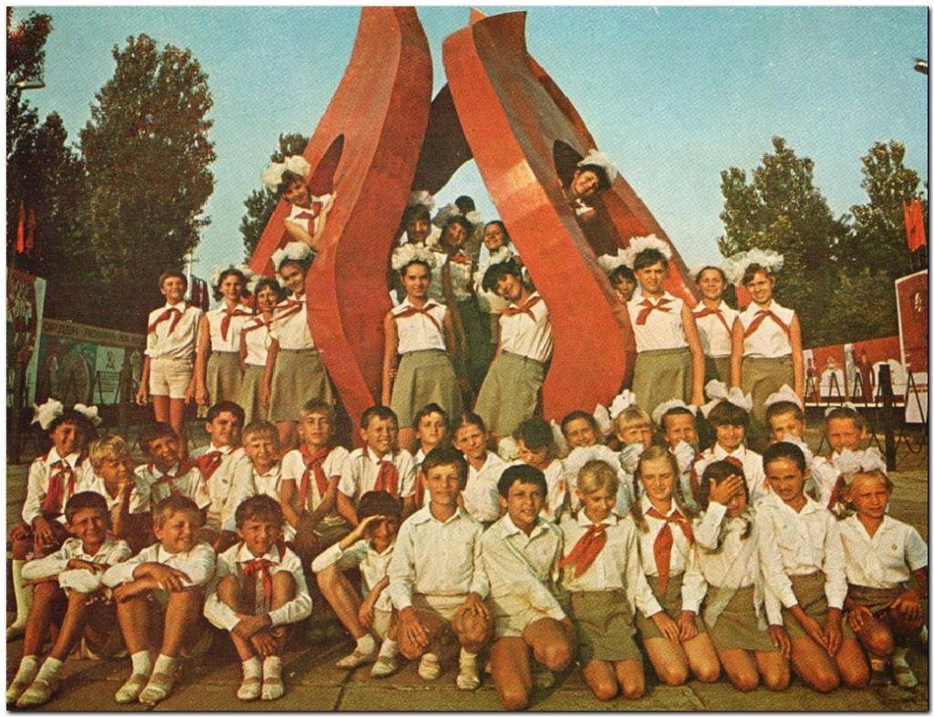 СССР 70е пионеры
