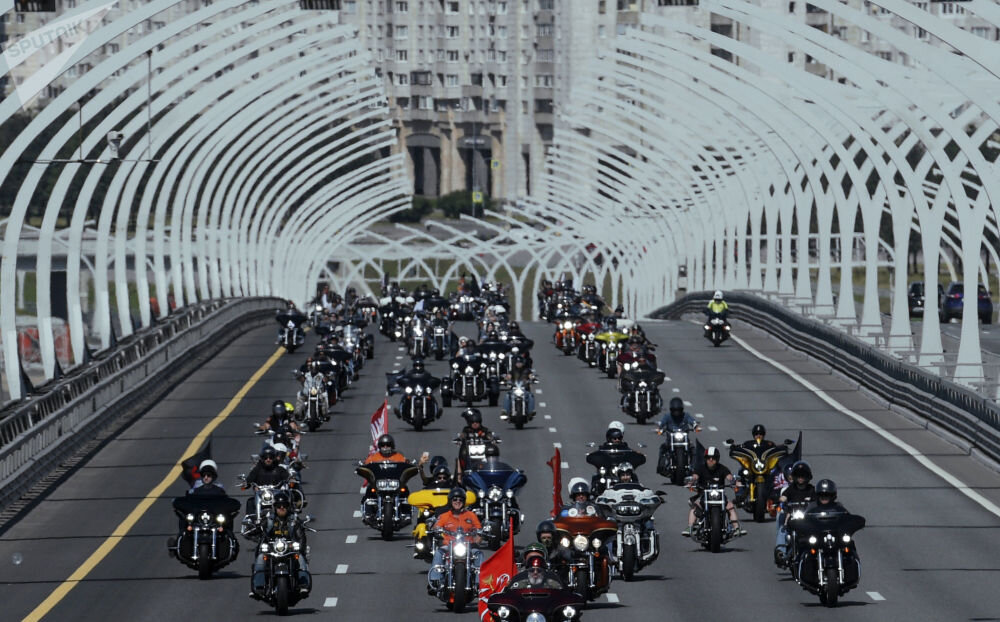 Международный мотофестиваль St.Petersburg Harley Days 2018