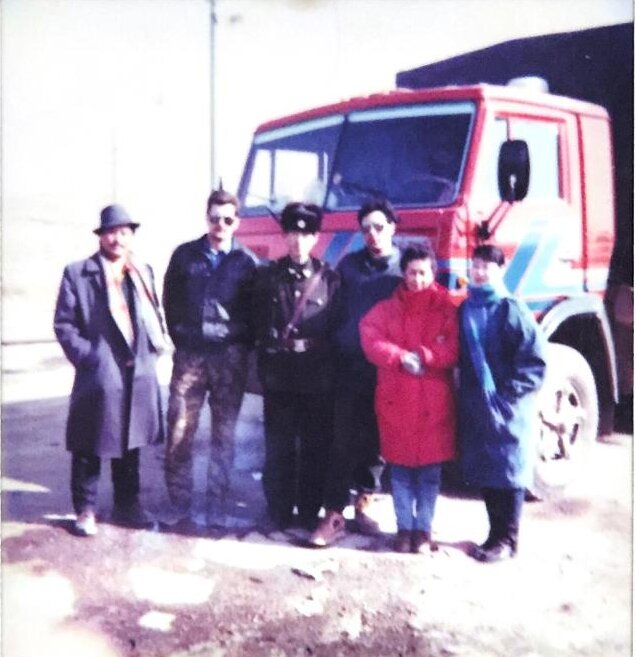 На китайской таможне . Из личного архива 