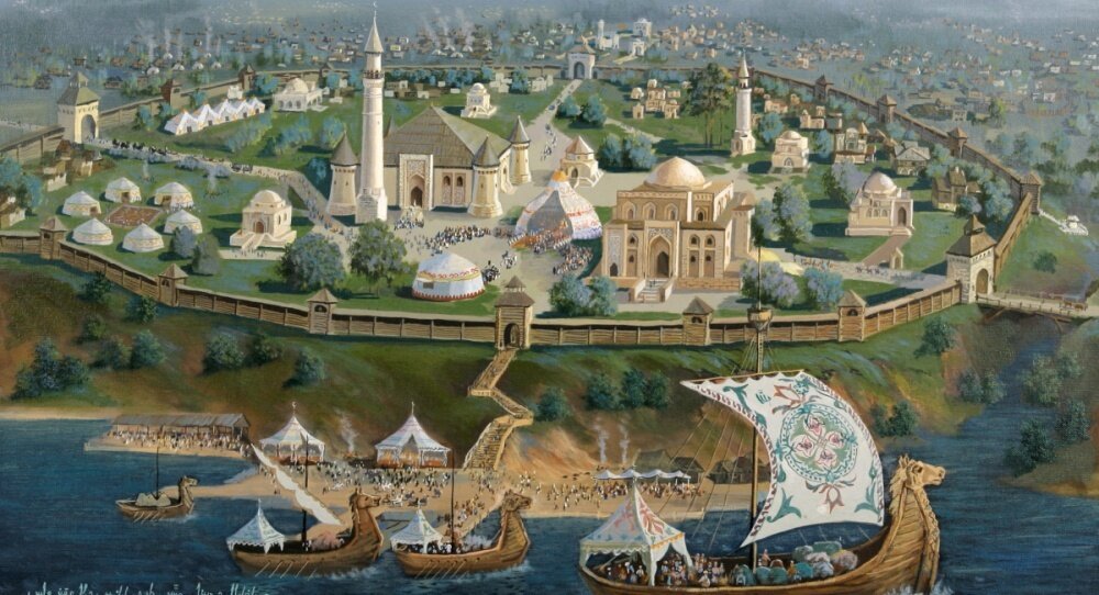 Так могли выглядеть булгарские города. Фото: http://history-doc.ru