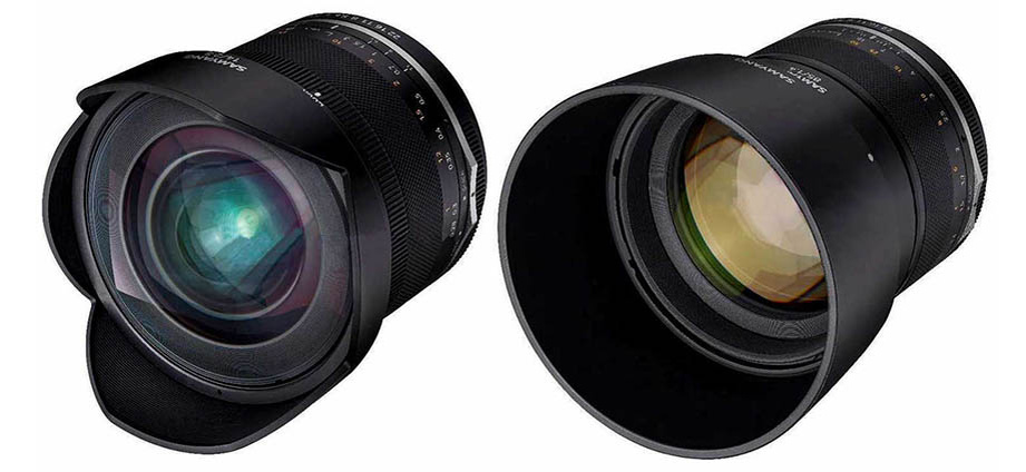 Samyang MF 14mm f/2.8 UMC II и Samyang MF 85mm f/1.4 UMC II 