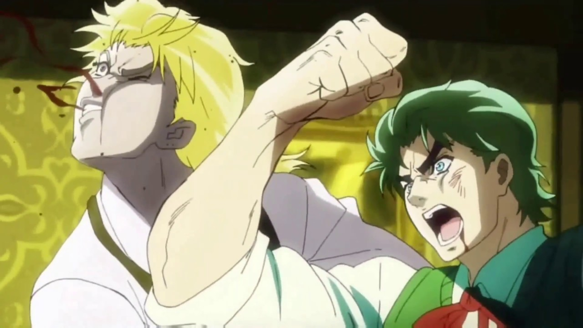 Победа над Дио помогает Джонатану осилить себя.