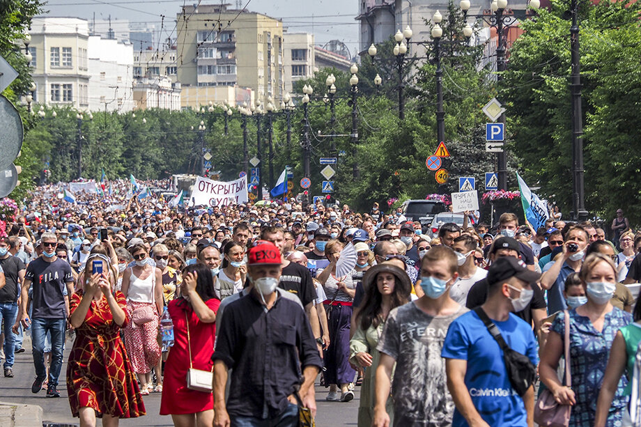 Удастся ли Михаилу Дегтярёву «успокоить» бушующий регион?
Фото: AP Photo/Igor Volkov/TASS