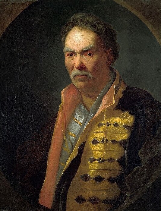 Иван Никитин "Портрет напольного гетмана", ок. 1725. Русский музей, Петербург.