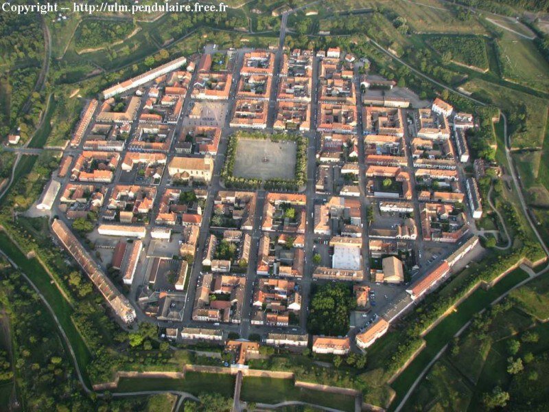 Neuf-Brisach fortress.