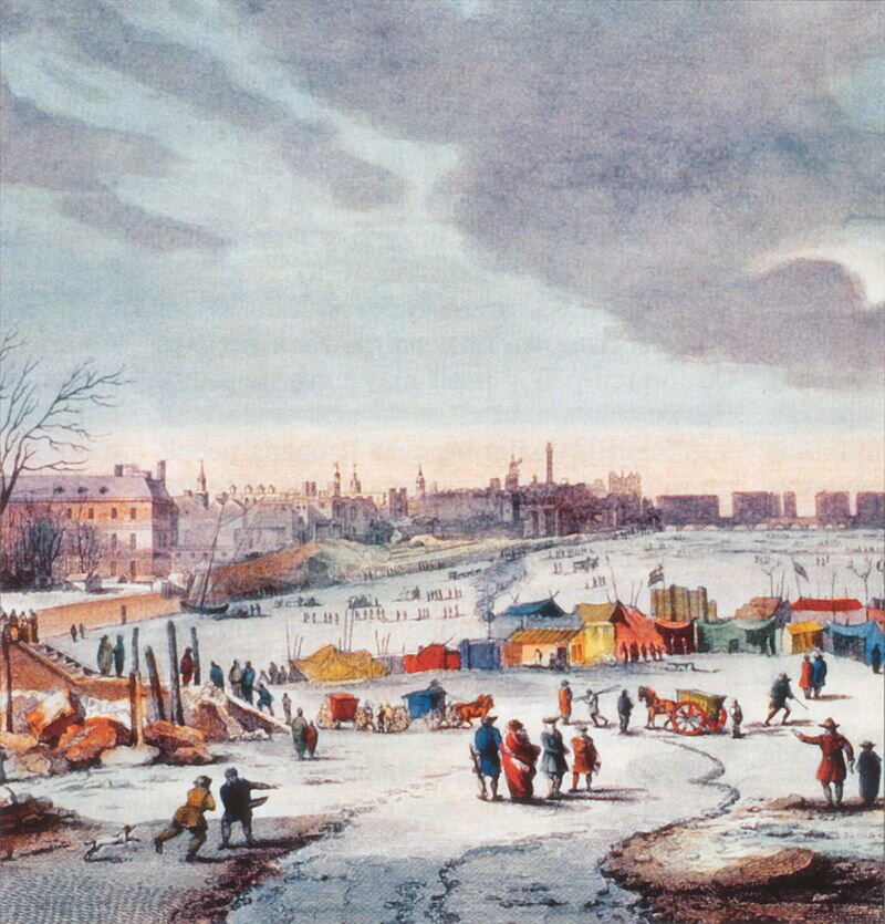 Thomas Wyke – Thames Frost Fair (1683-1684)