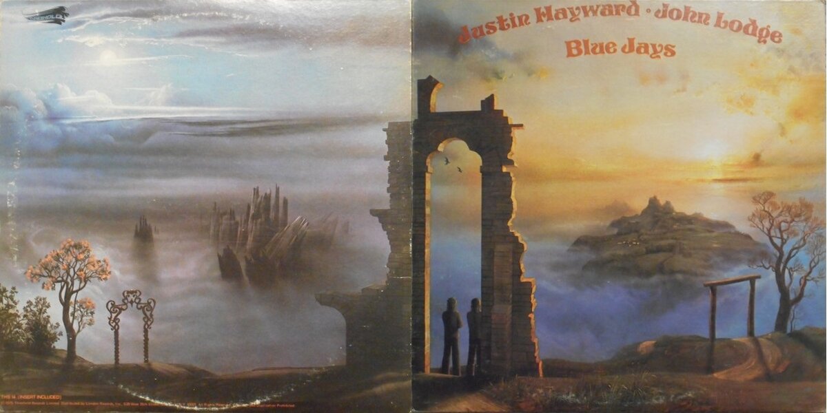 штатовское издание совместного альбома Джастина Хэйворда и Джона Лоджа - Blue Jays (1975) (все фотографии в галерее взяты с сайта discogs.com)