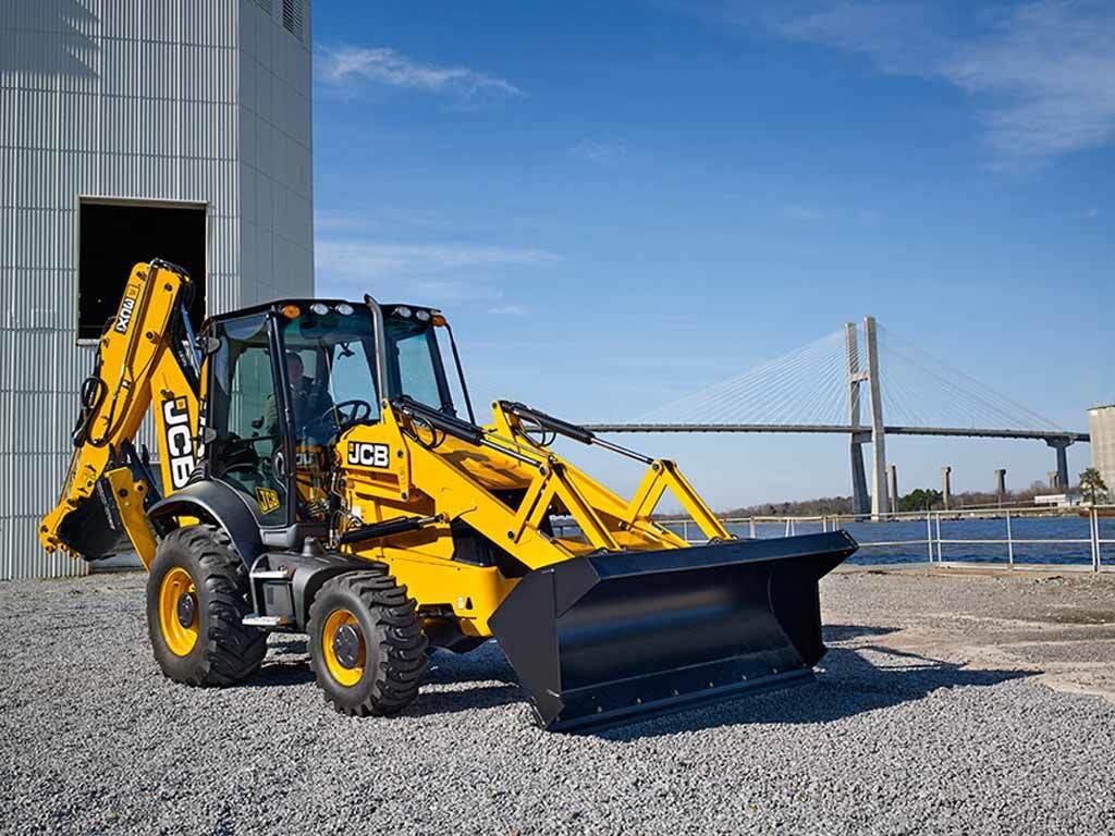 JCB 3CX экскаватор погрузчик.