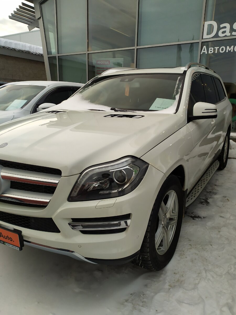 Mercedes gl x166 Р±РµР»С‹Р№